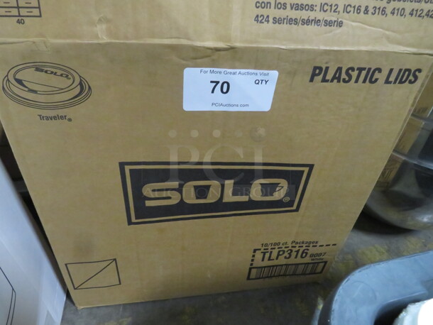 One Box Of Solo Lids. - Image 1 of 1