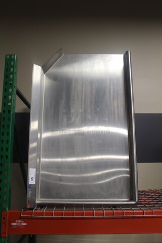 NEW! Eagle Model CDTL-48-16/3 Commercial Stainless Steel Left Side Dish Table. 48x30x46