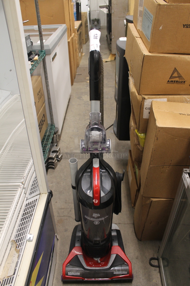 2012 EIEIO Electric Red And Black Vacuum Cleaner. Tested and Working!