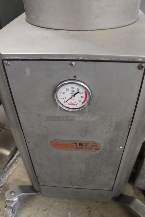 Mainca EM-30 Metal Commercial Floor Style Sausage Stuffer. 220 Volts, 3 Phase. - Image 5 of 10