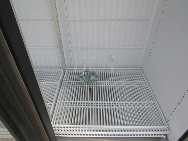 One 2 Door True Freezer With 8 Racks. Model# GDM-49F LD. 115-208/230 Volt. 49X30X79 - Image 2 of 4