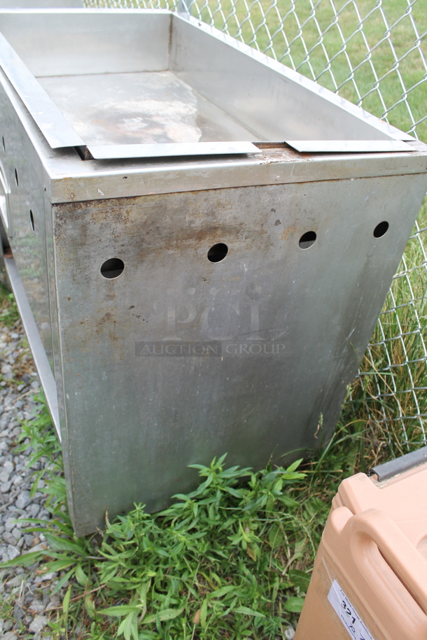 Stainless Steel Commercial Natural Gas Powered Steam Table w/ Under Shelf. - Image 8 of 8