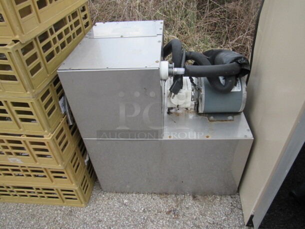 One Oerlick Air Cooled Glycol Chiller. 115 Volt. Model# 4404. 24X17X26. Unable To Test. $3041.00
