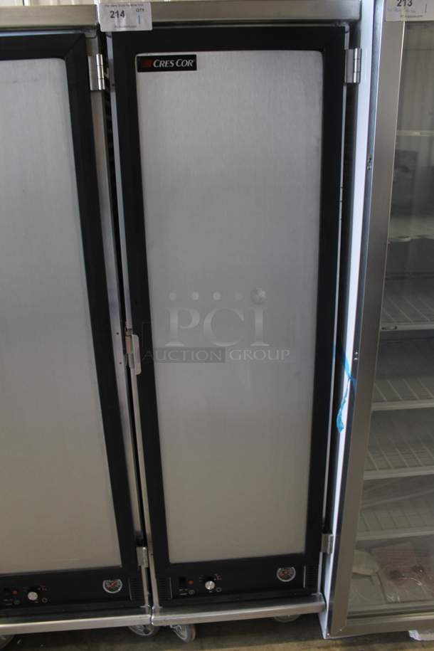 Cres Cor 1254 055 Metal Commercial Single Door Reach In Holding Cabinet on Commercial Casters. 120 Volts, 1 Phase. Tested and Working! - Image 2 of 6