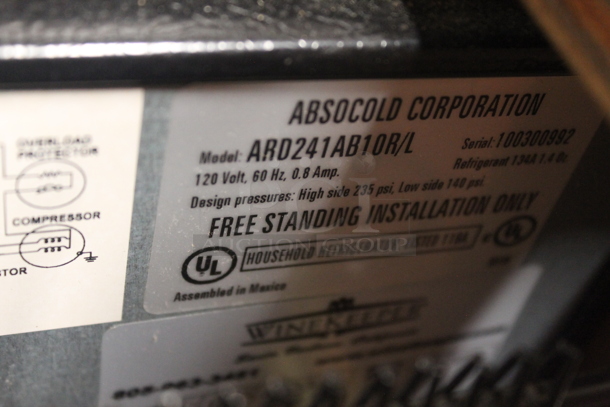 Absocold ARD241AB10R/L Wooden 12 Head Wine Dispenser w/ 3 Doors. 120 Volts, 1 Phase.  - Image 8 of 8