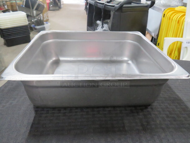 Half Size 4 Inch Hotel Pan. 3XBID