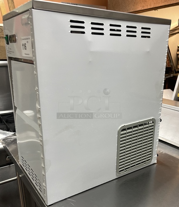 Brand New! 55lbs/day Snow Flake Ice Maker Machine Stand Crusher Ice Shaver  Tested and Working! - Image 9 of 12