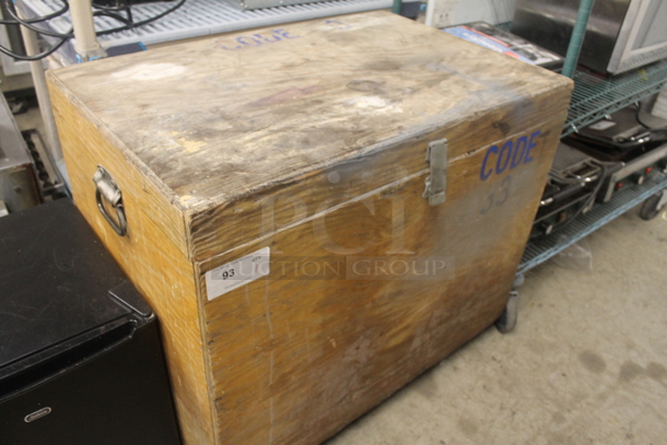 Wooden Crate. - Image 2 of 4