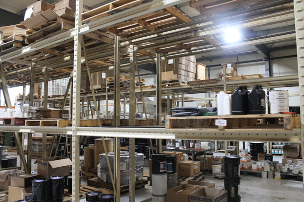 ALL ONE MONEY! TWO PALLET LOT of Various Items Including Poly Jugs and Cardboard.  BUYER MUST REMOVE. - Image 1 of 7