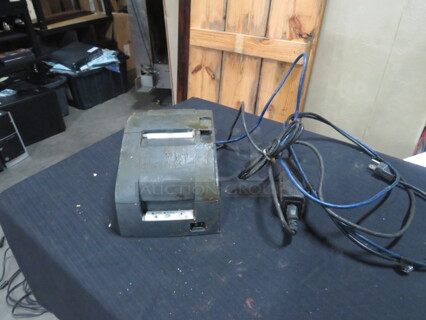 One Epson Thermal Printer.  Model# M188B