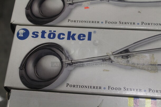 NEW IN BOX! 7 Food Portion Scoops. 7X Your Bid!  - Image 2 of 4