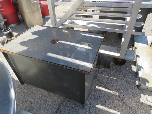 One PDI 20lb Grease Trap. #GI-40. 36X16X15 - Image 2 of 3