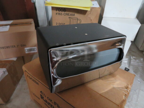 NEW Dual Sided Table Top Napkin Dispenser. 10XBID - Image 1 of 2