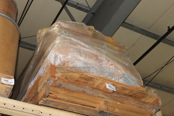 ALL ONE MONEY! PALLET LOT of BRAND NEW Bags and Extra Pallets. BUYER MUST REMOVE. - Image 2 of 2