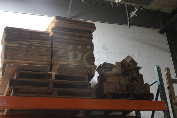 ALL ONE MONEY! THREE PALLET LOT of BRAND NEW Cardboard Boxes. BUYER MUST REMOVE. - Image 2 of 3
