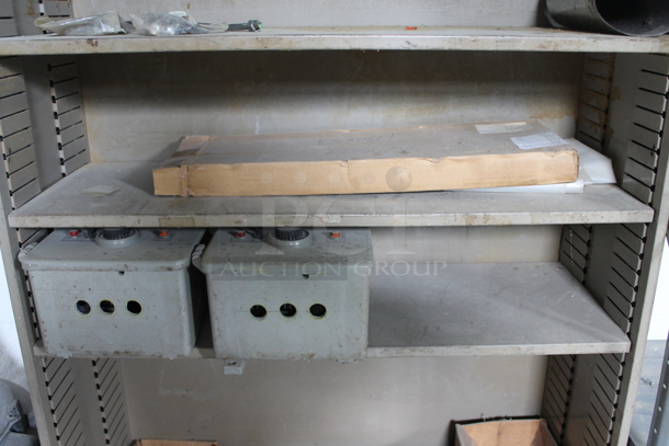 Metal 8 Tier Shelving Unit. BUYER MUST REMOVE. - Image 5 of 6