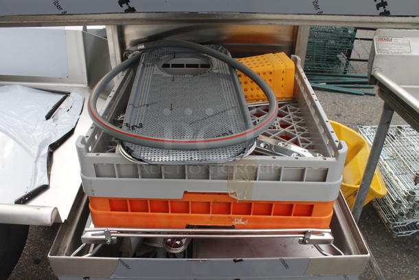 BRAND NEW SCRATCH AND DENT! 2023 Mainstreet 541HTDT401 Stainless Steel Commercial Straight Pass Through Dishwasher w/ Left Side Clean Side Dishwasher. 208-240 Volts, 3 Phase. - Image 3 of 11