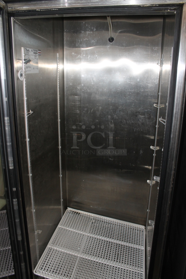2013 True TS-23G-LD Stainless Steel Commercial Single Door Cooler Merchandiser w/ Poly Coated Racks. 115 Volts, 1 Phase. Tested and Working! - Image 6 of 9