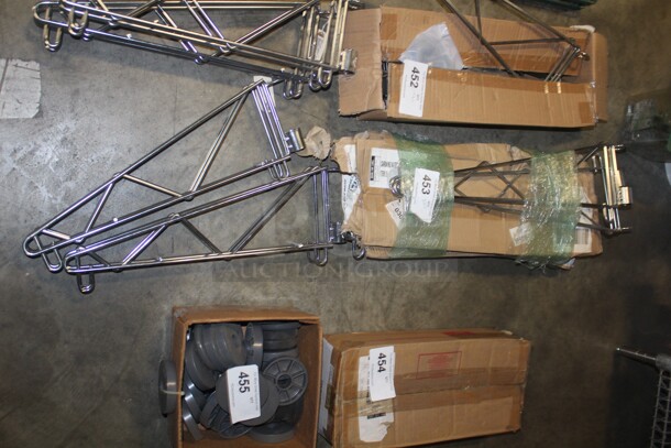 NEW! 8 Metro Post Mount Brackets. 8X Your Bid! 