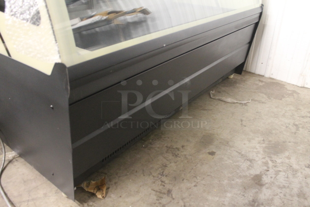 BRAND NEW SCRATCH AND DENT! Metal Commercial Floor Style Deli Display Case Merchandiser. Cannot Test Due To Plug Style - Image 2 of 5
