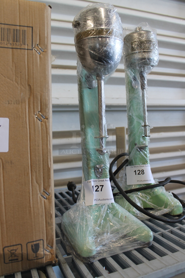 Metal Commercial Countertop Milkshake Mixer Machine. 120 Volts, 1 Phase. Tested and Does Not Power On - Image 3 of 10