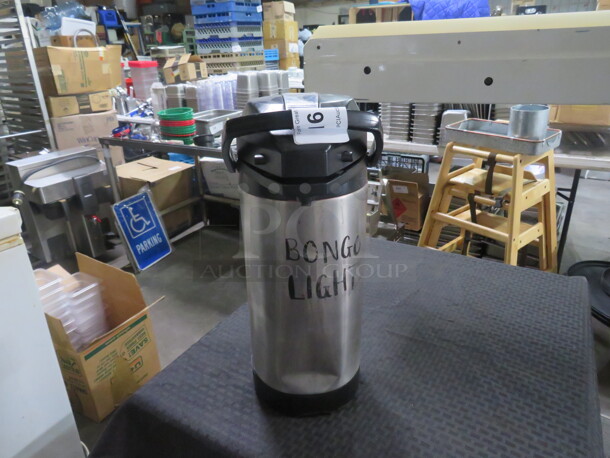 One Fetco 3.8 Liter Pump Lever Airpot. $128.25 - Image 1 of 1
