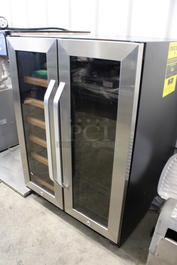 Lanbo Model LB36BD Metal 2 Door Wine Chiller. 110-120 Volts, 1 Phase. 24x23.5x34. Tested and Working! - Image 3 of 5