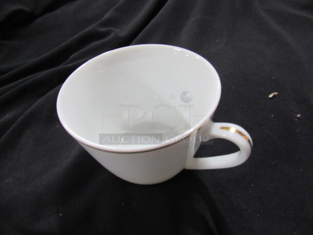 NEW Wittur China Coffee Cup With Gold Trim. 12XBID - Image 2 of 4