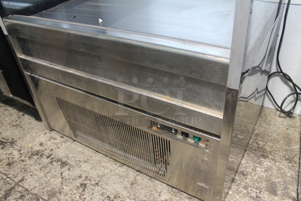 BRAND NEW SCRATCH AND DENT! Stainless Steel Commercial Floor Style Open Grab N Go Merchandiser. Does Not Come w/ Remote Compressor. - Image 2 of 12