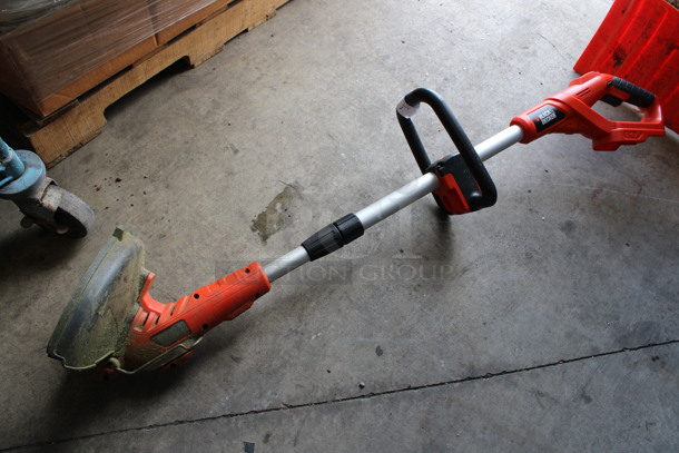 Black & Decker Battery Powered Weed Whacker. Does Not Come w/ Battery. 48" - Image 4 of 7