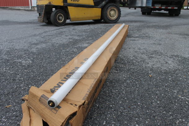 Box of 4 Sylvania Supersaver Fluorescent Tube Lights.  - Image 2 of 6