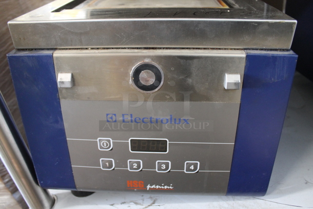 2016 Electrolux HSPPA1 Stainless Steel Commercial Countertop Panini Press. 208 Volts, 1 Phase.  - Image 3 of 4