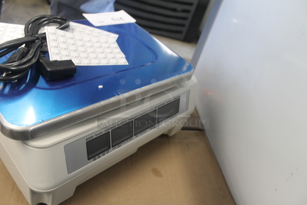 BRAND NEW IN BOX! Detecto DL1060 Metal Commercial Countertop 60 Pound Capacity Food Portioning Scale. Tested and Working! - Image 7 of 7