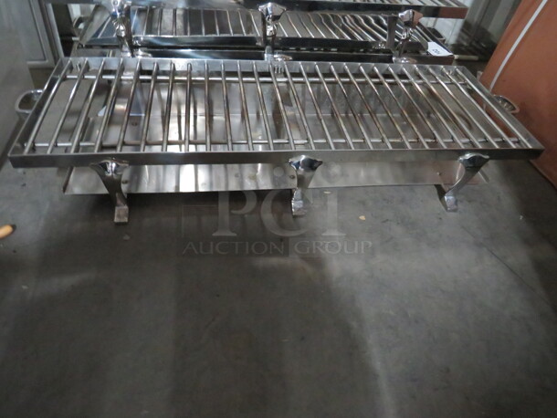 One Stainless Steel BON CHEF Grill . 40X14.5X6.5. NICE!!!