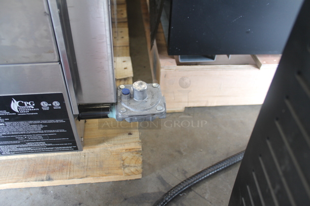 BRAND NEW SCRATCH AND DENT! Cooking Performance Group 351GTCPG48NL Stainless Steel Commercial Countertop Natural Gas Powered 48" Gas Countertop Griddle with Flame Failure Protection and Thermostatic Controls. 120,000 BTU. - Image 5 of 6