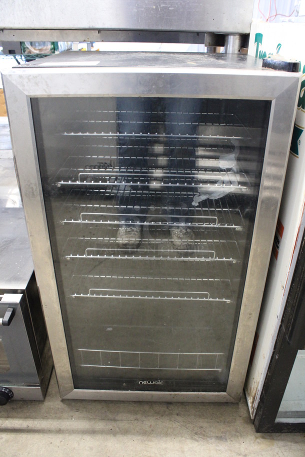 NewAir Model AB-1200 Metal Mini Cooler Merchandiser. 110-120 Volts, 1 Phase. 19x18.5x33. Tested and Working! - Image 1 of 5