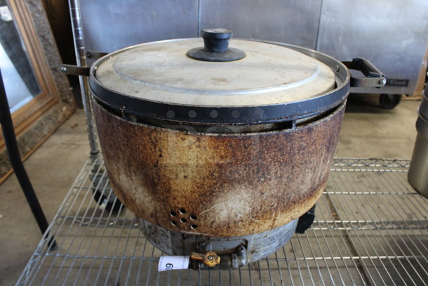 Rinnai Metal Countertop Gas Powered Rice Cooker on Burner. 24x20x16 - Image 2 of 6