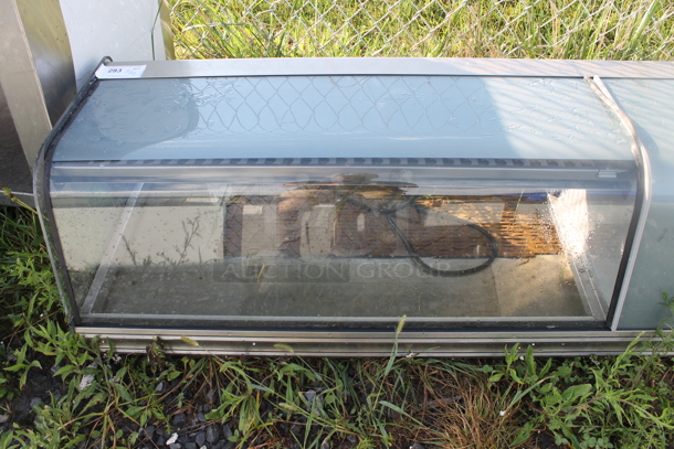 Stainless Steel Commercial Countertop Sushi Display Case Merchandiser. Tested and Does Not Power On - Image 2 of 3