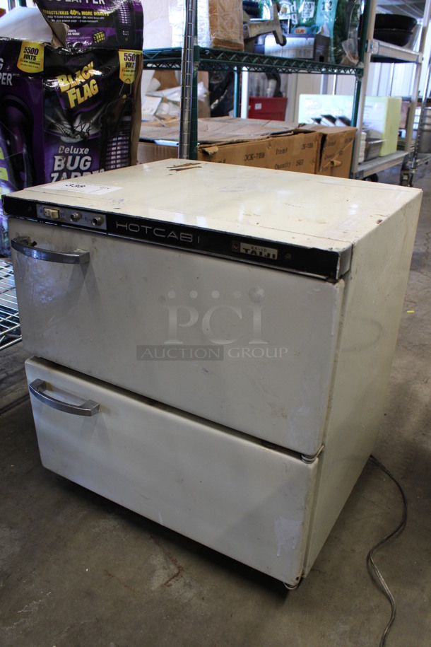 Taiji Model EK-1D Metal 2 Door Hot Cab Holding Cabinet. 115 Volts, 1 Phase. 18x16x19.5. Tested and Working! - Image 2 of 5
