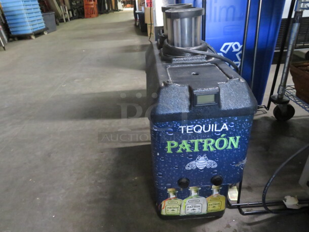 One Patron Dual Shot Chiller Machine. Model# SLIMSHOT-2. 120 Volt. 9X19X24 - Image 1 of 2