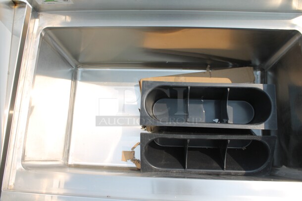 BRAND NEW SCRATCH AND DENT! Regency 600IB2130 Commercial Stainless Steel Underbar Ice Bin.  - Image 2 of 7