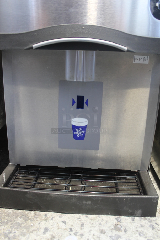 2015 Manitowoc RNS20AT-161 Commercial Stainless Steel Electric Countertop Ice Maker With Dispenser. 115V.  - Image 2 of 7