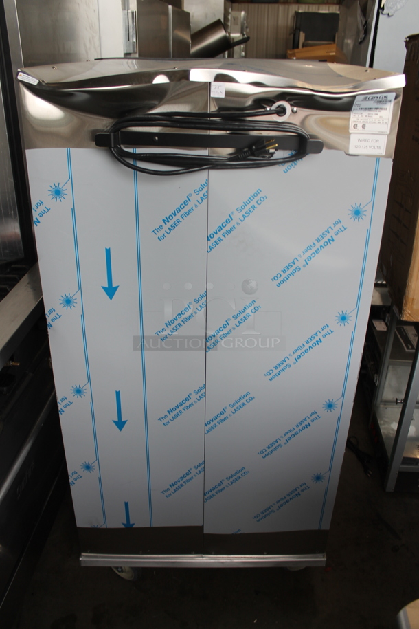 BRAND NEW SCRATCH AND DENT! CresCor H137SUA9D Stainless Steel Commercial Single Door Reach In Warming Holding Cabinet. 120 Volts, 1 Phase. Tested and Working! - Image 6 of 7