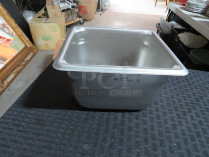 NEW Vollrath 1/6 Size 4 Inch Deep Stainless Steel Food Pan. 2XBID
