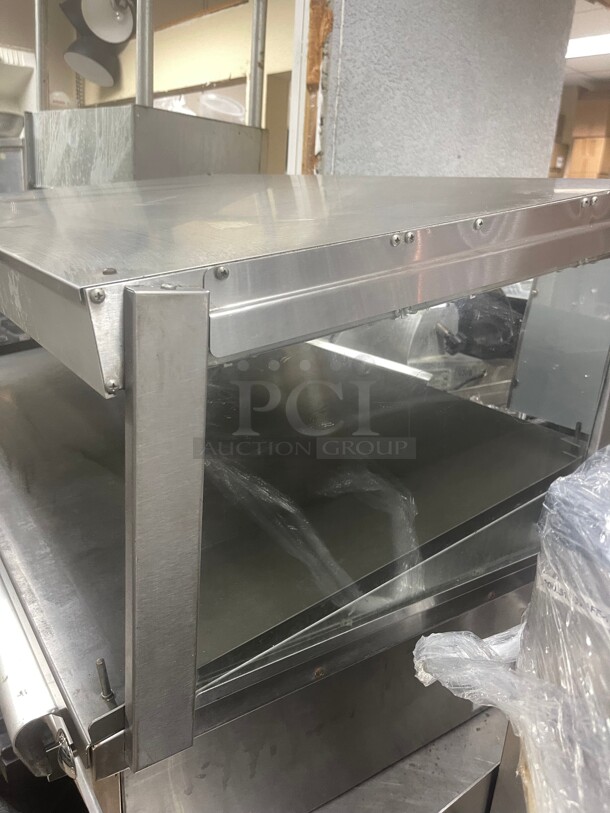 Working! Hatco GRSDS-41 41 inch Self Service Countertop Heated Display Shelf - (1) Shelf, 120v NSF Tested and Working! - Image 3 of 9