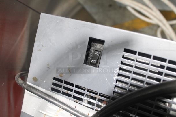 ALL ONE MONEY! Commercial Stainless Steel Electric Countertop 6 Drink Dispenser Unit With Key and McCanns E300197 Carbonator! - Image 12 of 12