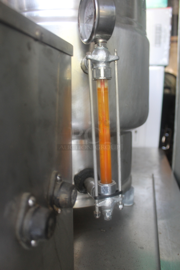 Groen Stainless Steel Commercial Countertop Electric Powered Tilting Steam Kettle. 250 Volts, 1 Phase. - Image 5 of 9