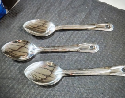 Stainless Steel  Spoon. 3XBID