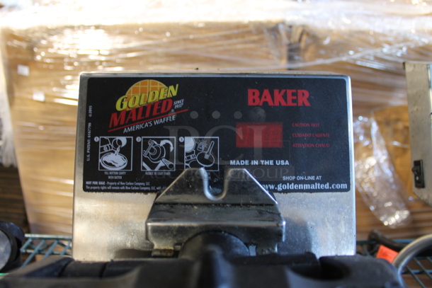 RT-P Metal Commercial Countertop Waffle Maker. 120 Volts, 1 Phase. Tested and Working! - Image 2 of 5