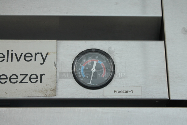 2013 True T-49F ENERGY STAR Stainless Steel Commercial 2 Door Reach In Freezer w/ Poly Coated Racks on Commercial Casters. 115 Volts, 1 Phase. Tested and Powers On But Does Not Get Cold - Image 5 of 8